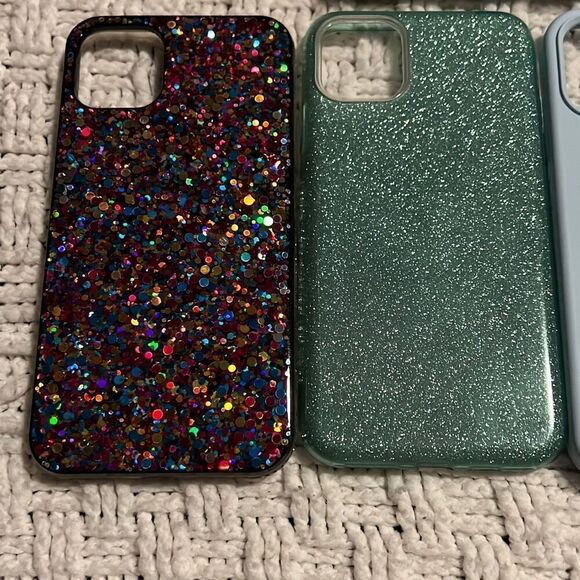 iPhone 11pro max cases 5 total sparkle glitter life proof - Picture 2 of 4